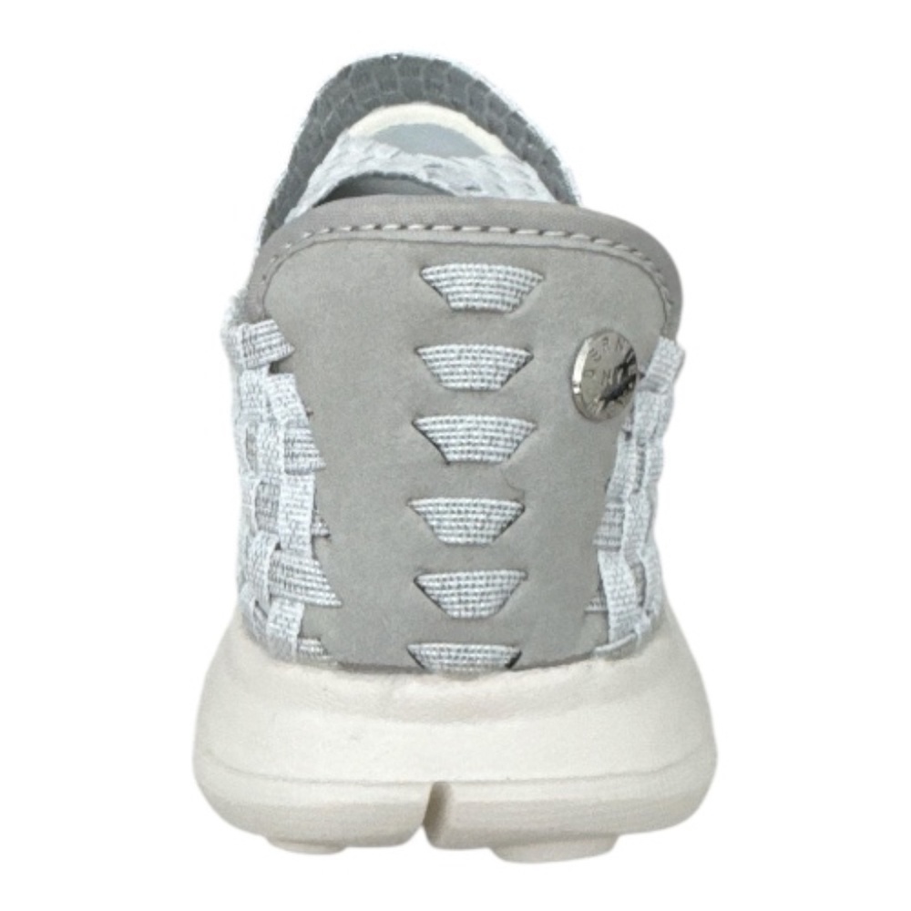 Bernie Mev Women's Comfi Mary Jane Flats, White Shimmer Comfort Lightweight NWB - Picture 5 of 6